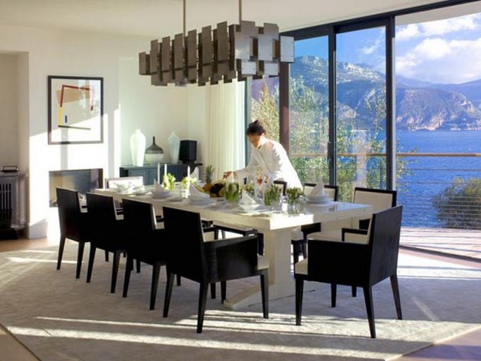 別墅設(shè)計的全景塞浦路斯海岸別墅